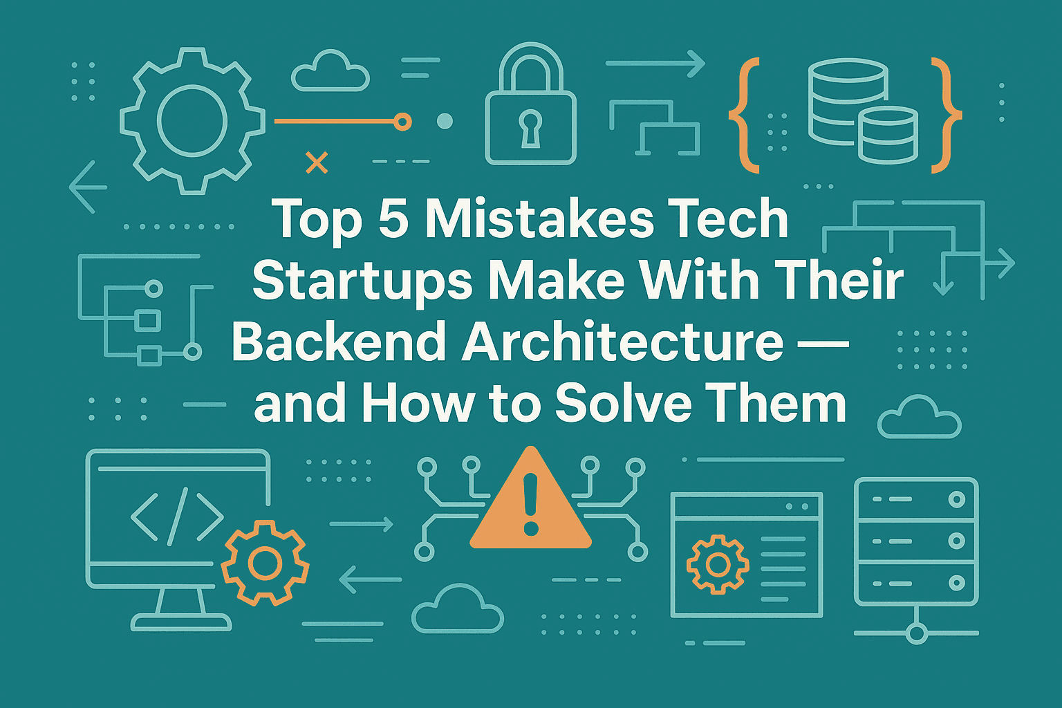 Top 5 Mistakes Tech Startups Make With Their Backend Architecture — and How to Solve Them